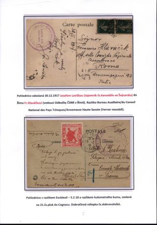 CZECHOSLOVAK LEGIONS FROM FRANCE – sheet 5