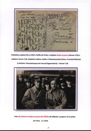 CZECHOSLOVAK LEGIONS FROM FRANCE – sheet 11