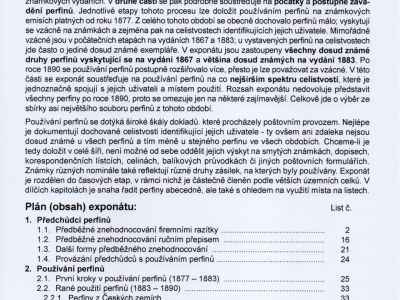 PERFINY A JEJICH PŘEDCHŮDCI V PŘEDLITAVSKU DO ROKU 1900