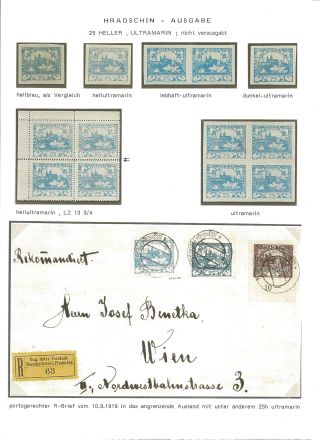 ČESKOSLOVENSKO - ZNÁMKOVÁ VYDÁNÍ 1918-1920 – list 18