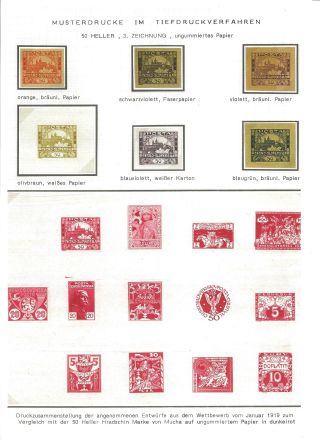 ČESKOSLOVENSKO - ZNÁMKOVÁ VYDÁNÍ 1918-1920 – list 24