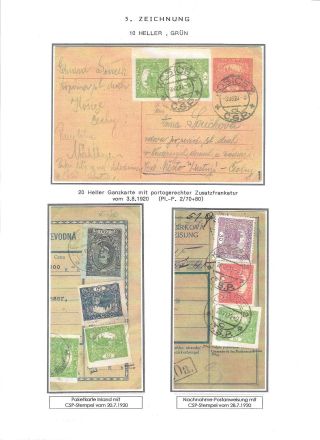 ČESKOSLOVENSKO - ZNÁMKOVÁ VYDÁNÍ 1918-1920 – list 30