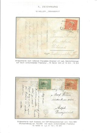 ČESKOSLOVENSKO - ZNÁMKOVÁ VYDÁNÍ 1918-1920 – list 33