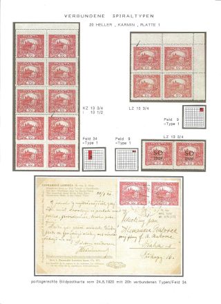 ČESKOSLOVENSKO - ZNÁMKOVÁ VYDÁNÍ 1918-1920 – list 36