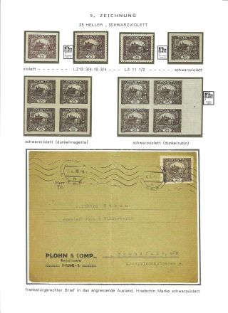 ČESKOSLOVENSKO - ZNÁMKOVÁ VYDÁNÍ 1918-1920 – list 37
