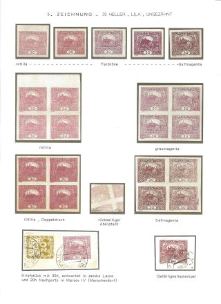 ČESKOSLOVENSKO - ZNÁMKOVÁ VYDÁNÍ 1918-1920 – list 40