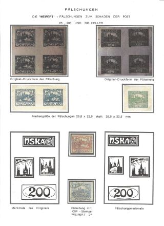 ČESKOSLOVENSKO - ZNÁMKOVÁ VYDÁNÍ 1918-1920 – list 44