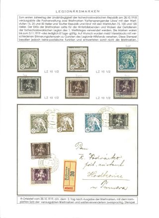 ČESKOSLOVENSKO - ZNÁMKOVÁ VYDÁNÍ 1918-1920 – list 45