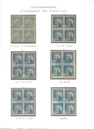 ČESKOSLOVENSKO - ZNÁMKOVÁ VYDÁNÍ 1918-1920 – list 48