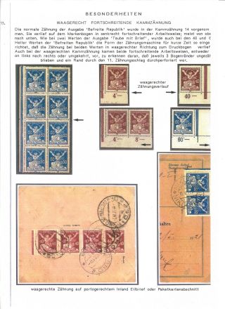 CZECHOSLOVAK FIRST STAMPS ISSUES 1918-1920 – sheet 86