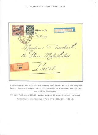 CZECHOSLOVAK FIRST STAMPS ISSUES 1918-1920 – sheet 102
