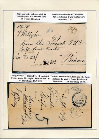 DOPLATNÍ ZNÁMKY RAKOUSKA 1894-1916 – list 4
