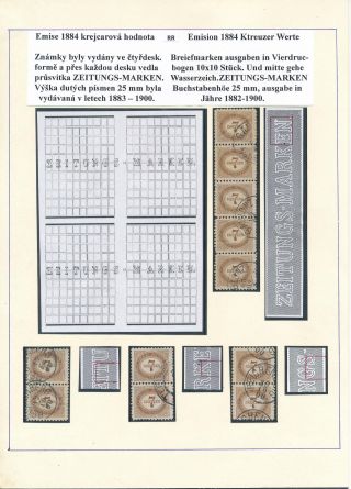 DOPLATNÍ ZNÁMKY RAKOUSKA 1894-1916 – list 11