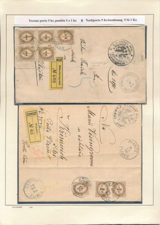 AUSTRIA - POSTAGE DUE STAMPS 1894-1916 – sheet 19