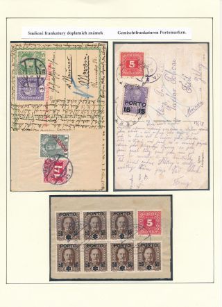 DOPLATNÍ ZNÁMKY RAKOUSKA 1894-1916 – list 82