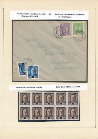 DOPLATNÍ ZNÁMKY RAKOUSKA 1894-1916 – list 83