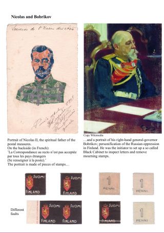 FINSKÁ SMUTEČNÍ ZNÁMKA – list 10