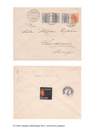 FINSKÁ SMUTEČNÍ ZNÁMKA – list 37