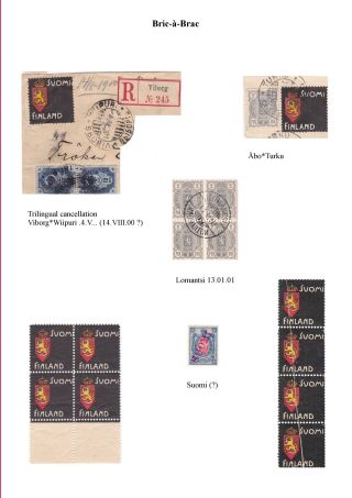 FINSKÁ SMUTEČNÍ ZNÁMKA – list 52
