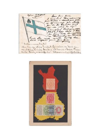 FINSKÁ SMUTEČNÍ ZNÁMKA – list 86