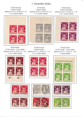 CZECHOSLOVAKIA - LIBERATED REPUBLIC – sheet 2