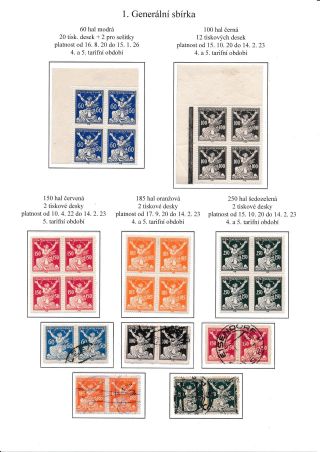 CZECHOSLOVAKIA - LIBERATED REPUBLIC – sheet 3