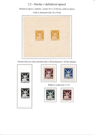 CZECHOSLOVAKIA - LIBERATED REPUBLIC – sheet 16