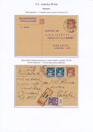 CZECHOSLOVAKIA - LIBERATED REPUBLIC – sheet 56