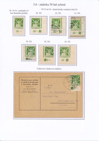CZECHOSLOVAKIA - LIBERATED REPUBLIC – sheet 70