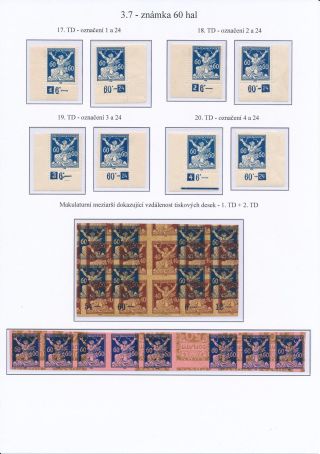 CZECHOSLOVAKIA - LIBERATED REPUBLIC – sheet 88