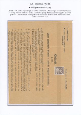 CZECHOSLOVAKIA - LIBERATED REPUBLIC – sheet 102