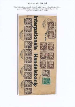 CZECHOSLOVAKIA - LIBERATED REPUBLIC – sheet 116