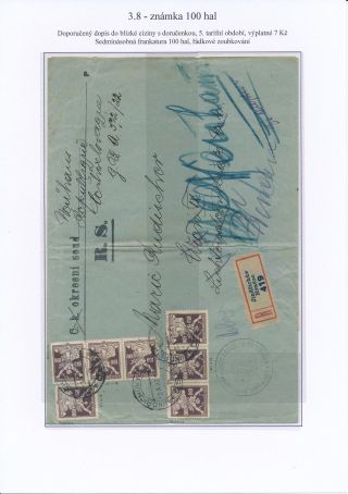 CZECHOSLOVAKIA - LIBERATED REPUBLIC – sheet 118
