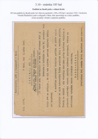 CZECHOSLOVAKIA - LIBERATED REPUBLIC – sheet 124
