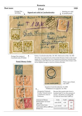 RUMÄNIEN: KÖNIG FERDINAND 1920-26 – Blatt 40