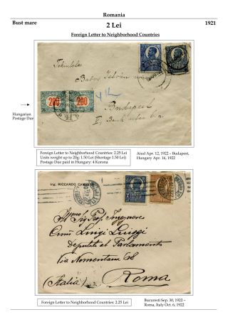 RUMÄNIEN: KÖNIG FERDINAND 1920-26 – Blatt 59