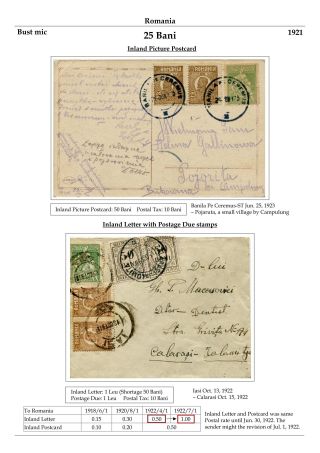 RUMÄNIEN: KÖNIG FERDINAND 1920-26 – Blatt 62