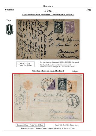 RUMÄNIEN: KÖNIG FERDINAND 1920-26 – Blatt 79