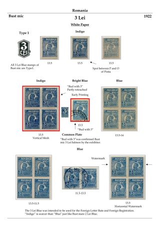 RUMÄNIEN: KÖNIG FERDINAND 1920-26 – Blatt 87