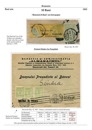 RUMÄNIEN: KÖNIG FERDINAND 1920-26 – Blatt 91
