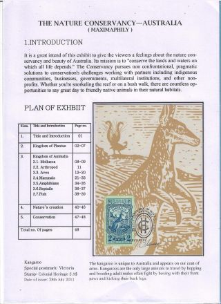 THE NATURE CONSERVANCY - AUSTRALIA – sheet 1