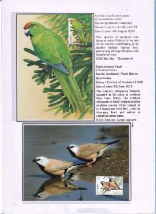 OCHRANA PŘÍRODY - AUSTRÁLIE – list 19