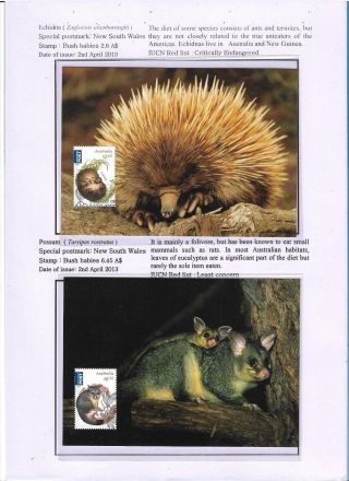 OCHRANA PŘÍRODY - AUSTRÁLIE – list 22