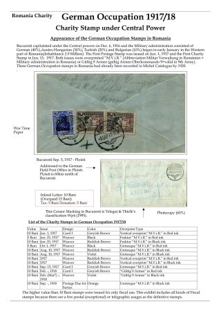 RUMUNSKO: VYDÁNÍ PRO CHARITU 1915-1931 – list 25