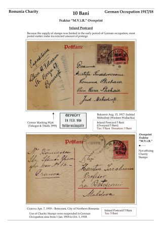 RUMUNSKO: VYDÁNÍ PRO CHARITU 1915-1931 – list 27