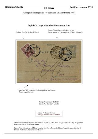 RUMUNSKO: VYDÁNÍ PRO CHARITU 1915-1931 – list 47