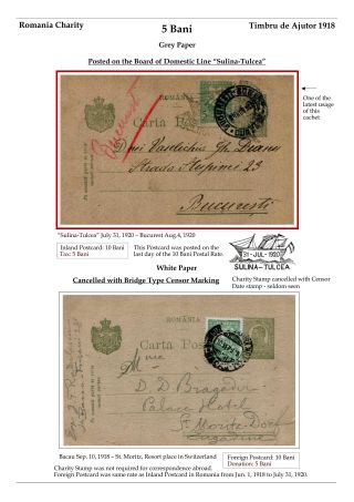 RUMUNSKO: VYDÁNÍ PRO CHARITU 1915-1931 – list 53