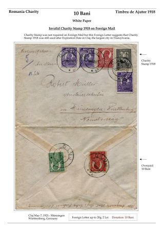 RUMUNSKO: VYDÁNÍ PRO CHARITU 1915-1931 – list 56