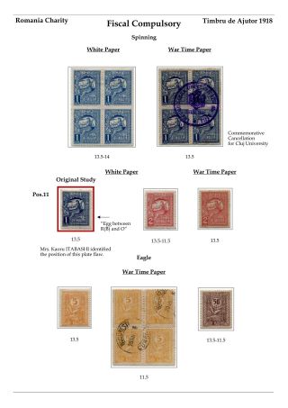 RUMUNSKO: VYDÁNÍ PRO CHARITU 1915-1931 – list 58