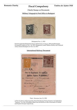 RUMUNSKO: VYDÁNÍ PRO CHARITU 1915-1931 – list 60
